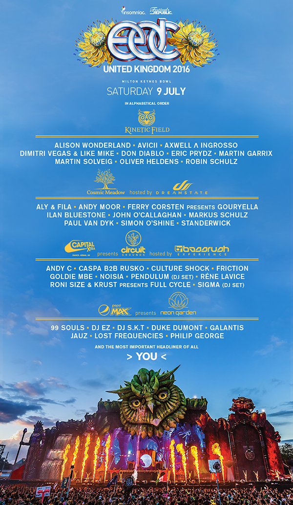 Electric Daisy Carnival Tickets