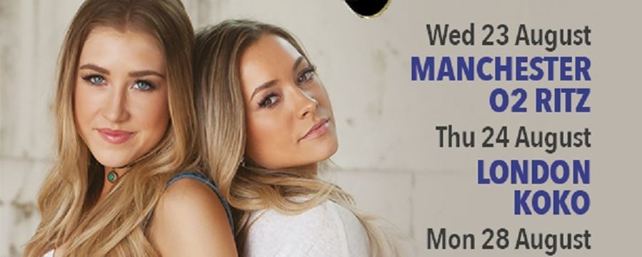 MADDIE & TAE ANNOUNCE UK TOUR FOR AUGUST 2017