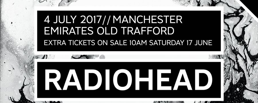 RADIOHEAD ANNOUNCE A CHANGE OF VENUE FOR THEIR MANCHESTER SHOW