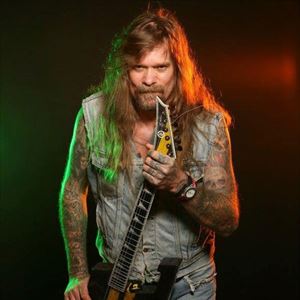 Chris Holmes with his band Mean Man Chris Holmes with his band Mean Man