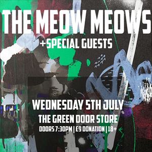 FUNDRAISER - THE MEOW MEOWS & GUESTS FUNDRAISER - THE MEOW MEOWS & GUESTS