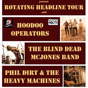 Hoodoo Operators / Blind Dead McJones / Phil Dirt Hoodoo Operators / Blind Dead McJones / Phil Dirt
