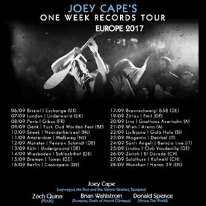 Joey Cape's One Week Records Tour Joey Cape's One Week Records Tour