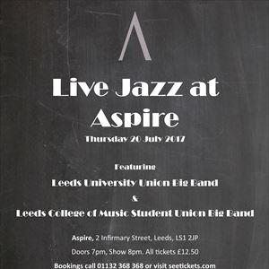 Live Jazz at Aspire - July Live Jazz at Aspire - July