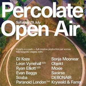 Percolate Open Air Percolate Open Air