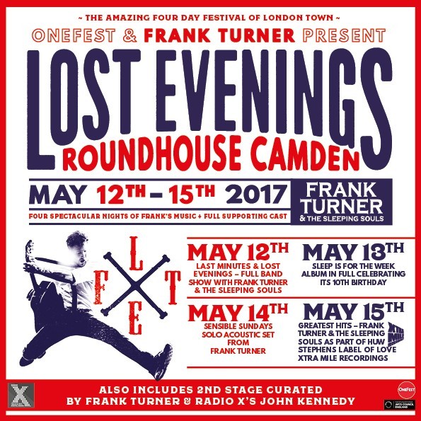 ONEFEST & FRANK TURNER PRESENT 'LOST EVENINGS'