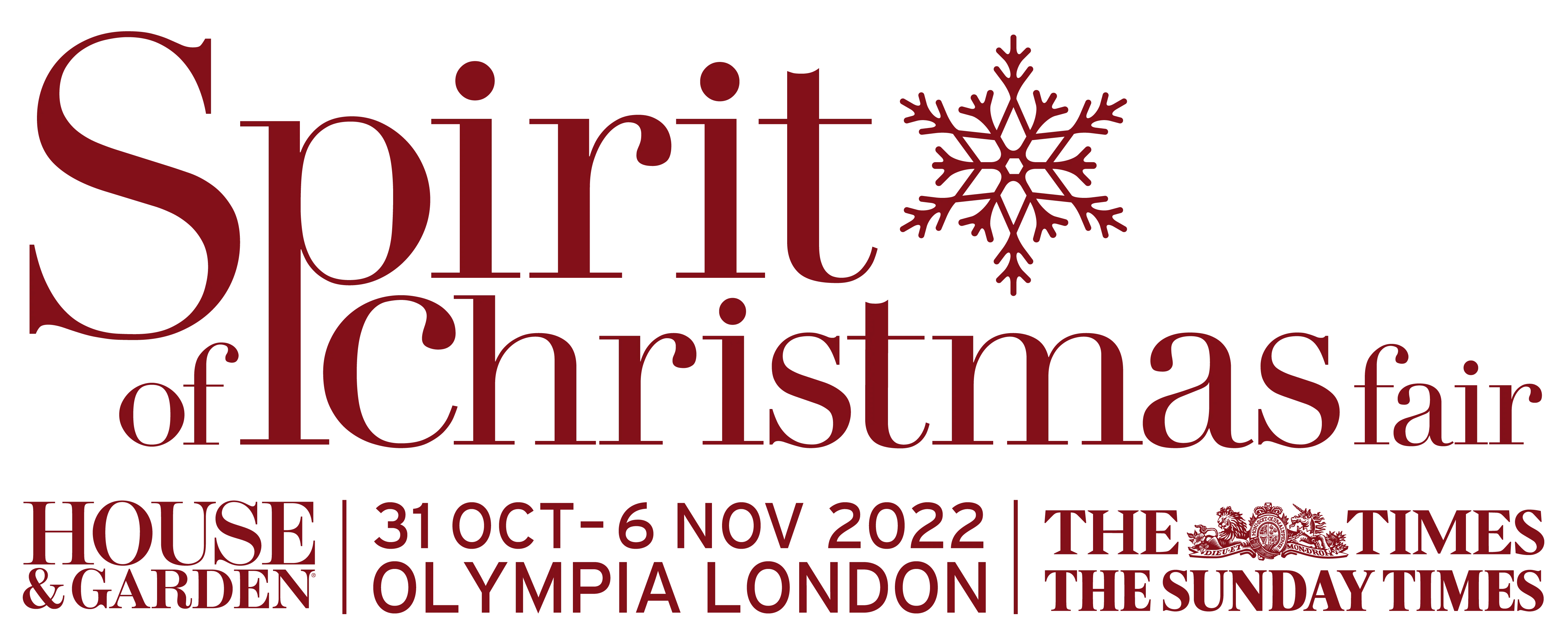 Spirit Of Christmas Fair - Complimentary Tickets and Dates 2021