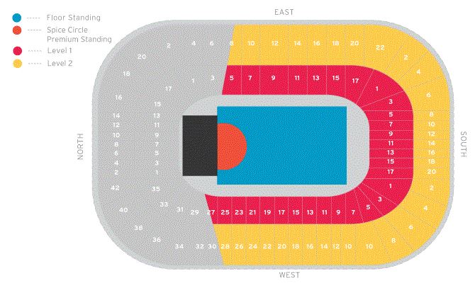 Murrayfield Stadium Seating Plan Map 4621