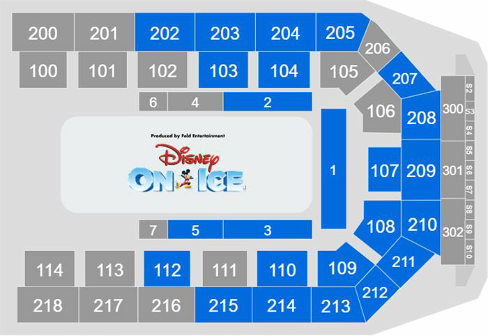 Disney On Ice Nationwide Arena Seating Chart