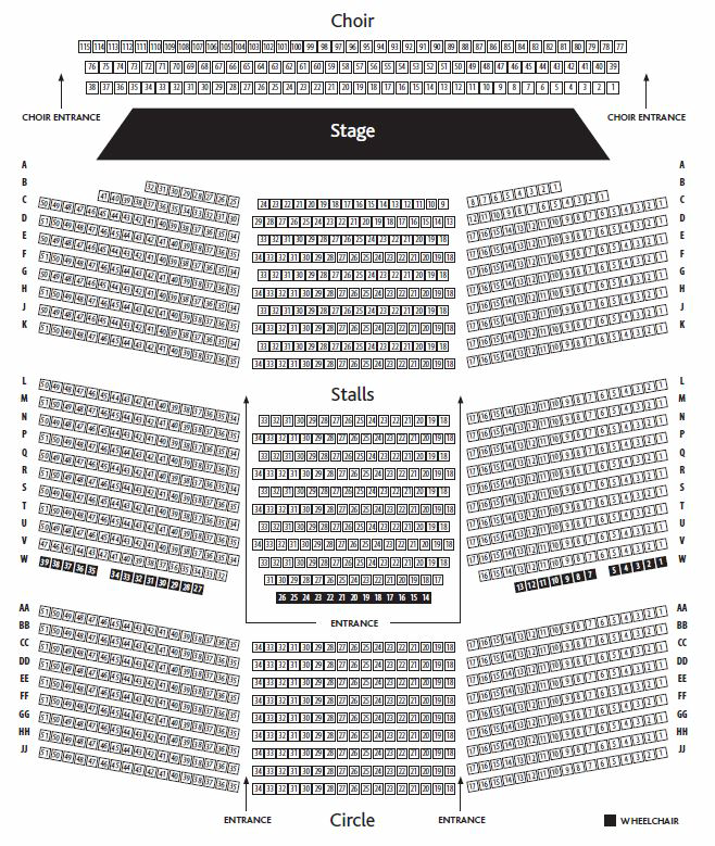 Lighthouse Theatre Seating Chart