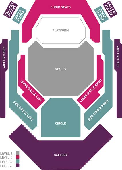 Bridgewater Hall Seating Chart