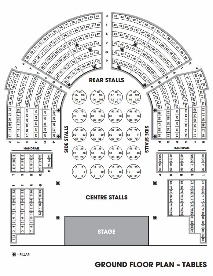 Usher Hall Seating Chart