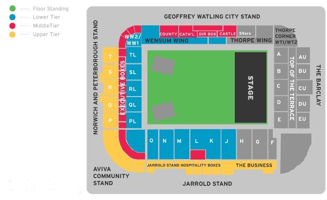 Buy Take That tickets at Carrow Road, Norwich from Gigsandtours.com