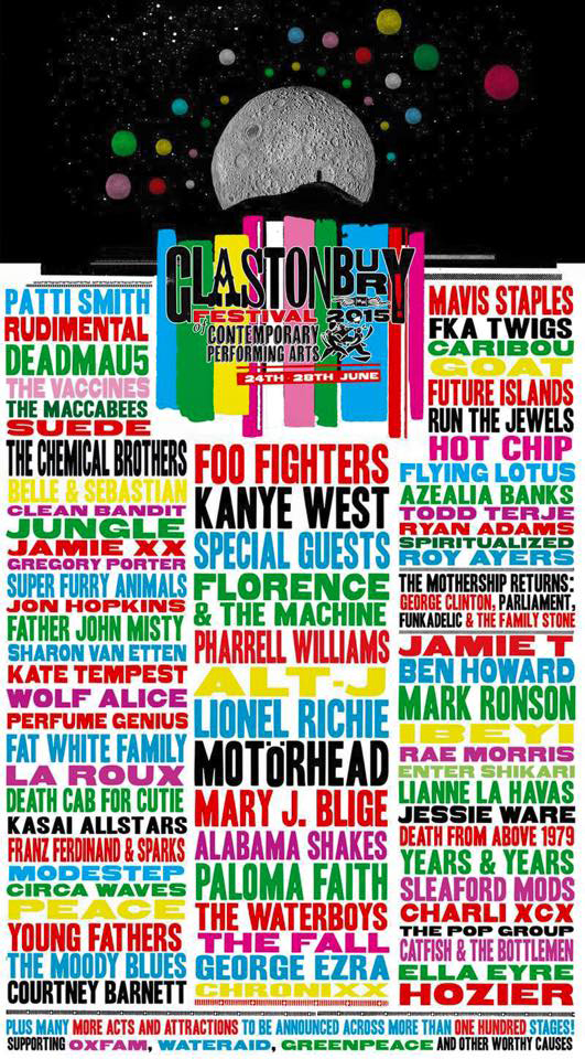 Glastonbury 2015 Tickets