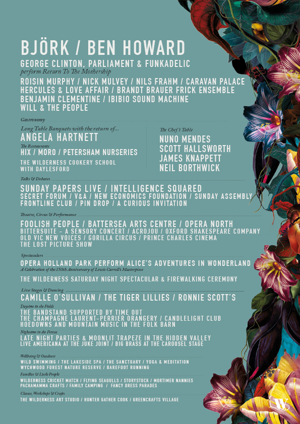 Wilderness Festival 2015 Tickets