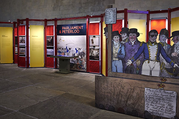 Parliament & Peterloo exhibition (free)