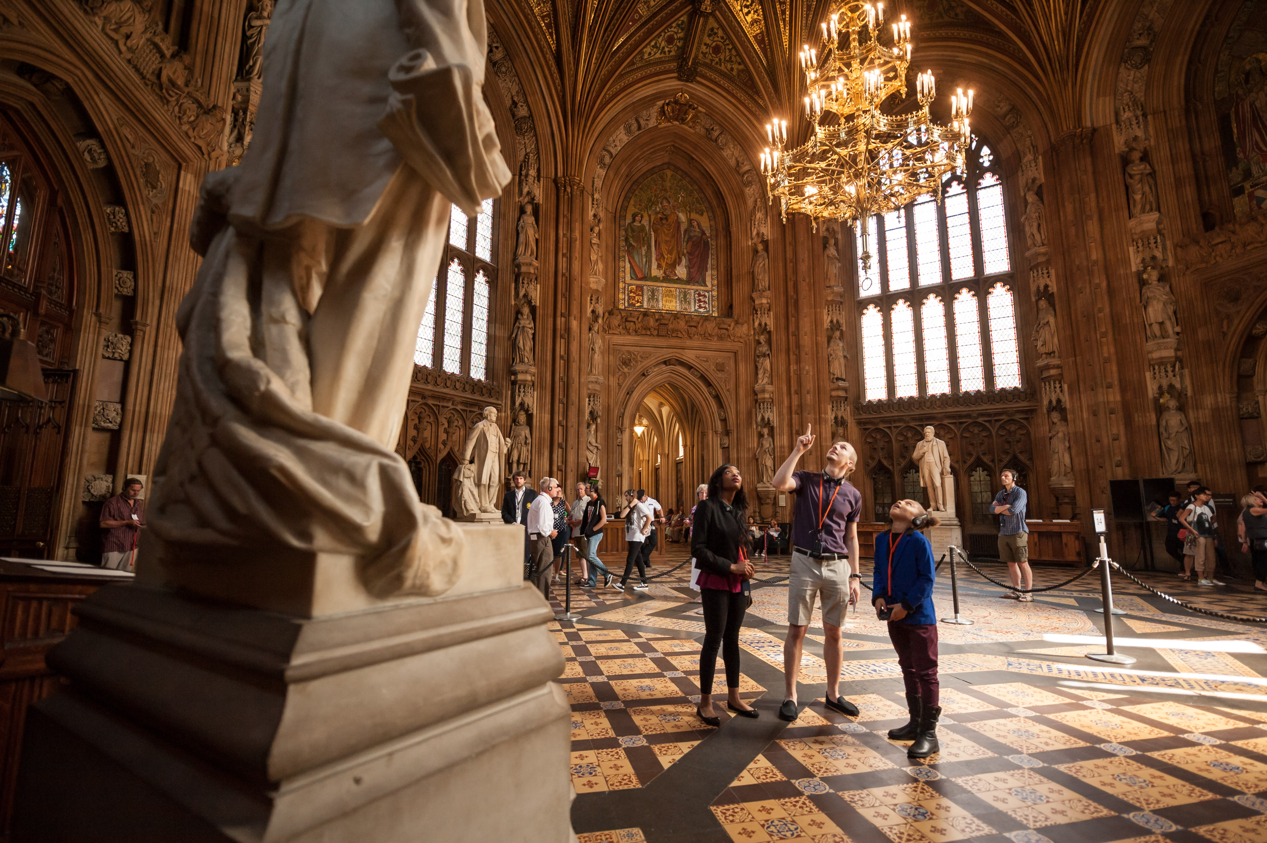 Self-guided audio tours of the Palace of Westminster