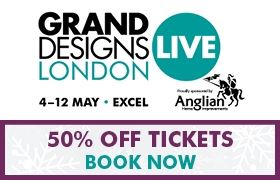 Grand Designs Live Christmas Offer - 50% off tickets!