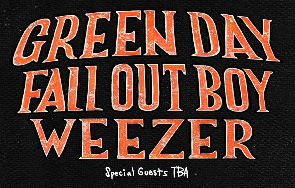 Green Day Fall Out Boy And Weezer Announce Hella Mega Tour June