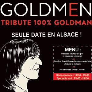 « GOLDMEN - Tribute 100% Goldman » « GOLDMEN - Tribute 100% Goldman »