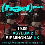 (HED) PE - Broke 20th Anniversary Tour