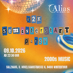 Y2K - Alias Semesterstart Party