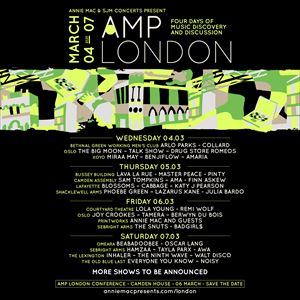 AMP London with Beabadoobee & Oscar Lang AMP London with Beabadoobee & Oscar Lang