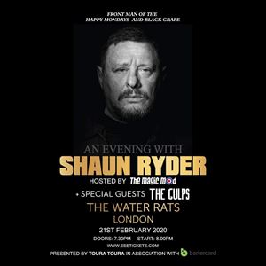 An Evening with Shaun Ryder (Happy Mondays) An Evening with Shaun Ryder (Happy Mondays)