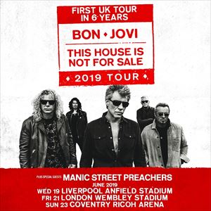 Bon Jovi: This House Is Not For Sale Tour - Stadium