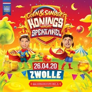 Coen&Sander's Koningsnacht Spektakel 2020 Coen&Sander's Koningsnacht Spektakel 2020