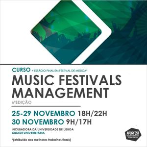 Curso Music Festivals Management Curso Music Festivals Management