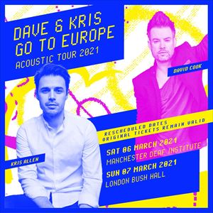 Dave & Kris Go To Europe: Acoustic Tour 2020 Dave & Kris Go To Europe: Acoustic Tour 2020