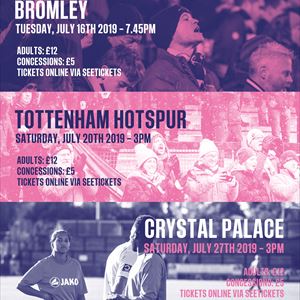 Dulwich Hamlet vs Tottenham Hotspur XI Dulwich Hamlet vs Tottenham Hotspur XI