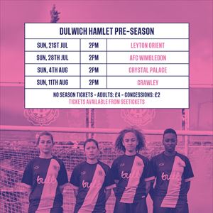 Dulwich Hamlet WFC vs AFC Wimbledon Dulwich Hamlet WFC vs AFC Wimbledon