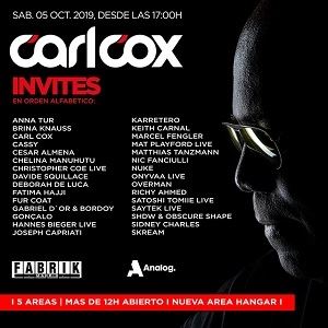 Fabrik - Carl Cox Fabrik - Carl Cox