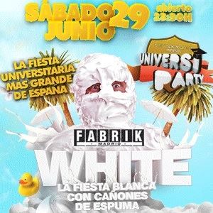 Fabrik - Universiparty White Fabrik - Universiparty White