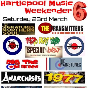 HARTLEPOOL MUSIC WEEKENDER Saturday event HARTLEPOOL MUSIC WEEKENDER Saturday event