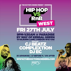 Hip-Hop vs RnB - Westside Hip-Hop vs RnB - Westside