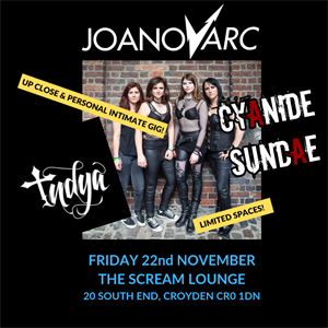 Indya Music Promotions presents - JoanovARC Indya Music Promotions presents - JoanovARC