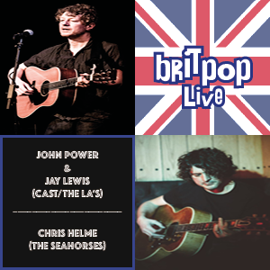 John Power(Cast/The La's) & Chris Helme(Seahorses) John Power(Cast/The La's) & Chris Helme(Seahorses)