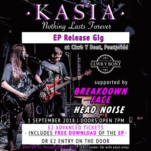 K A S I A EP Release + Support K A S I A EP Release + Support