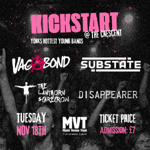 Kickstart w/ Vagabond, Substate & more!