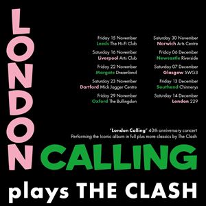 LONDON CALLING play THE CLASH's "London Calling" LONDON CALLING play THE CLASH's "London Calling"