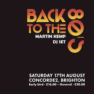 Martin Kemp - Back to 80s Party Martin Kemp - Back to 80s Party