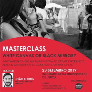 Masterclass: White Canvas or Black Mirror? Masterclass: White Canvas or Black Mirror?