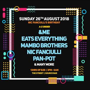 Nic Fanciulli Birthday - B2B Street Party Special Nic Fanciulli Birthday - B2B Street Party Special