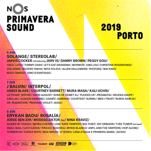 NOS Primavera Sound 2019 NOS Primavera Sound 2019