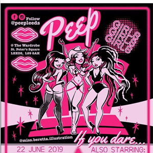 Peep (Burlesque) > Dinner & Event Combo Tickets Peep (Burlesque) > Dinner & Event Combo Tickets