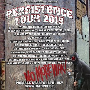 Persistence Tour 2019 Persistence Tour 2019