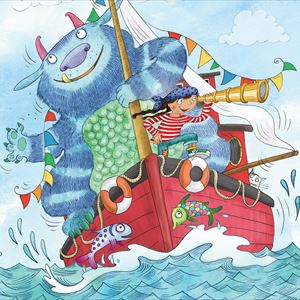 Pirate Pearl and the Big Blue Monster Pirate Pearl and the Big Blue Monster